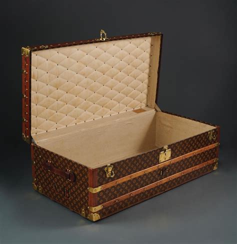 lv box chest|louis vuitton travel chest.